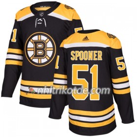 Boston Bruins Trikot Ryan Spooner 51 Adidas 2017-2018 Schwarz Authentic - Herren